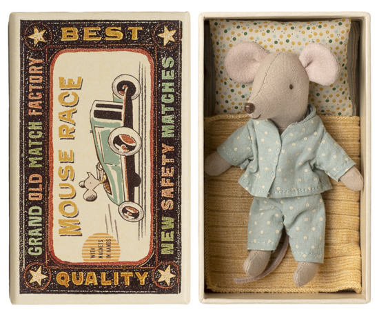 Little brother mouse in matchbox - Maileg
