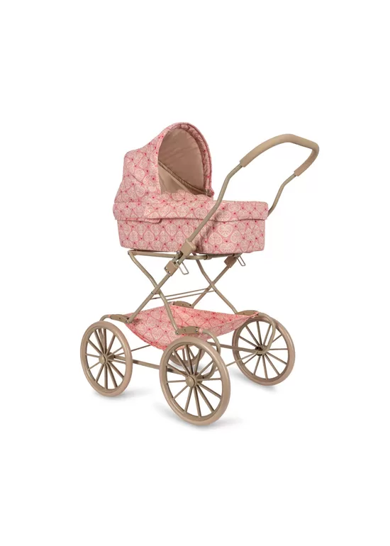 Konges Slojd Lielie Leļļu Rati Lacy Pink