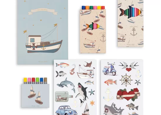 Konges Slojd LITTLE ARTIST SET Sail Away