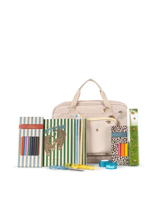 Konges Slojd Holiday Essentials Bag - Lemon