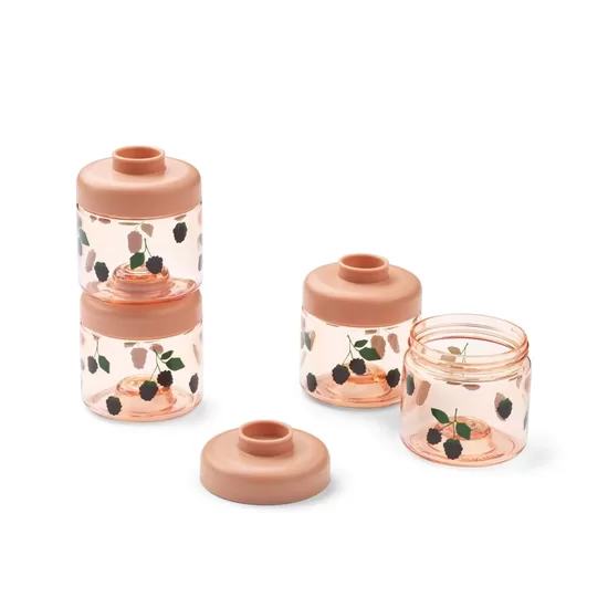 Liewood DOMINIQUE BABY FOOD BOXES BERRY / PALE TUSCANY