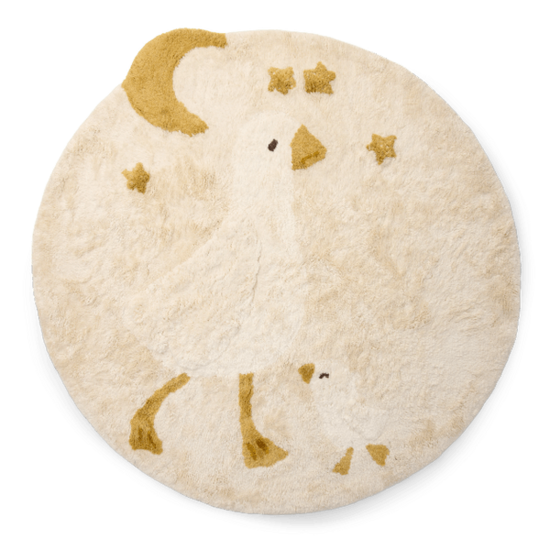 Little Dutch paklājs "Mazā zoss" 118 × 81 cm ORGANIC