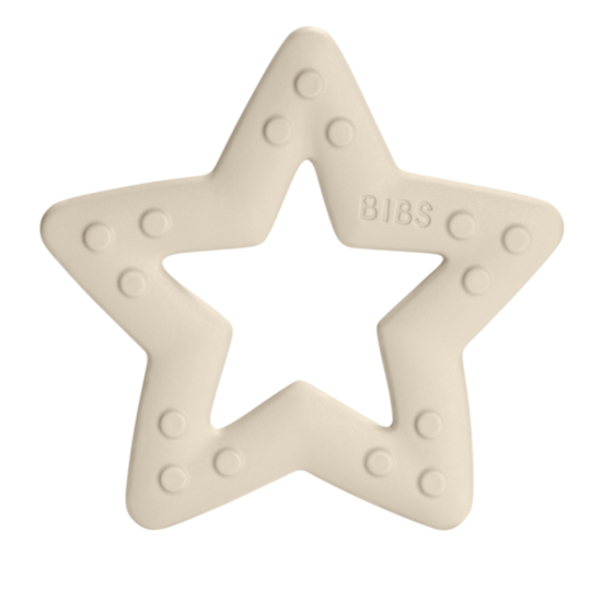 BIBS Graužamrotaļlieta STAR Ivory