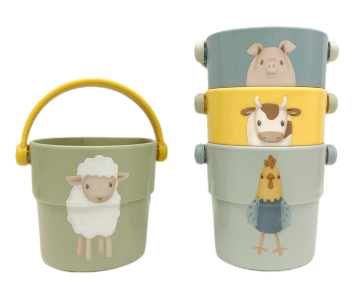 Little Dutch Bath Cups ´Little Farm´