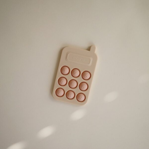 Mushie spiežamā manta Phone Blush