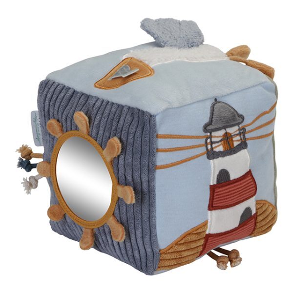 Little Dutch Mīkstais aktivitāšu kubs Sailor