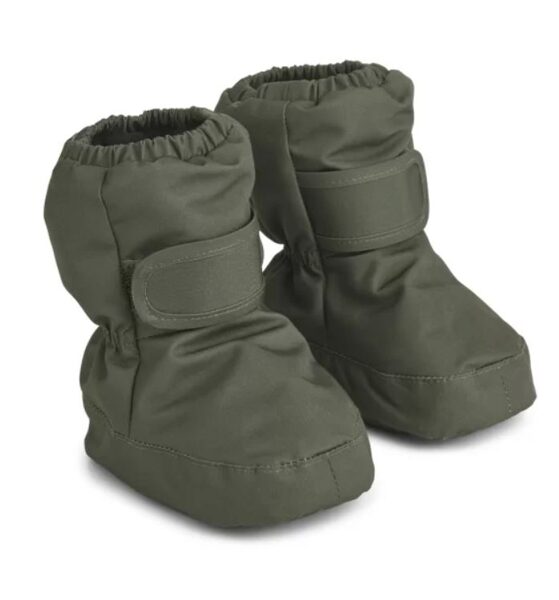 Size 6-9m, Liewood HEATHER BABY FOOTIES Hunter green