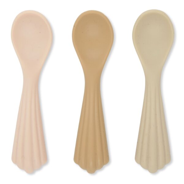 3 PACK SHELL SPOON SILICONE
