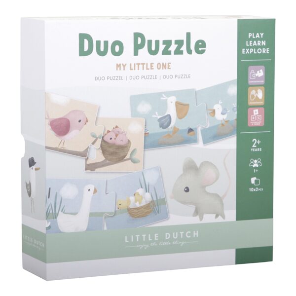 Duo puzzle ´Flowers & Butterflies´