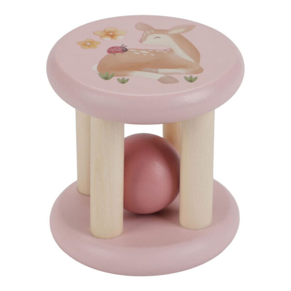 Little Dutch Roller rattle ´Fairy Garden´ FSC