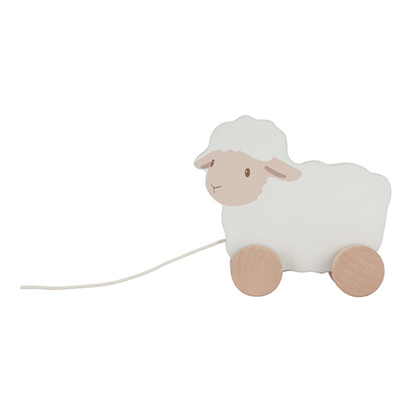 Little Dutch velkamā rotaļlieta aitiņa `Little Farm` FSC