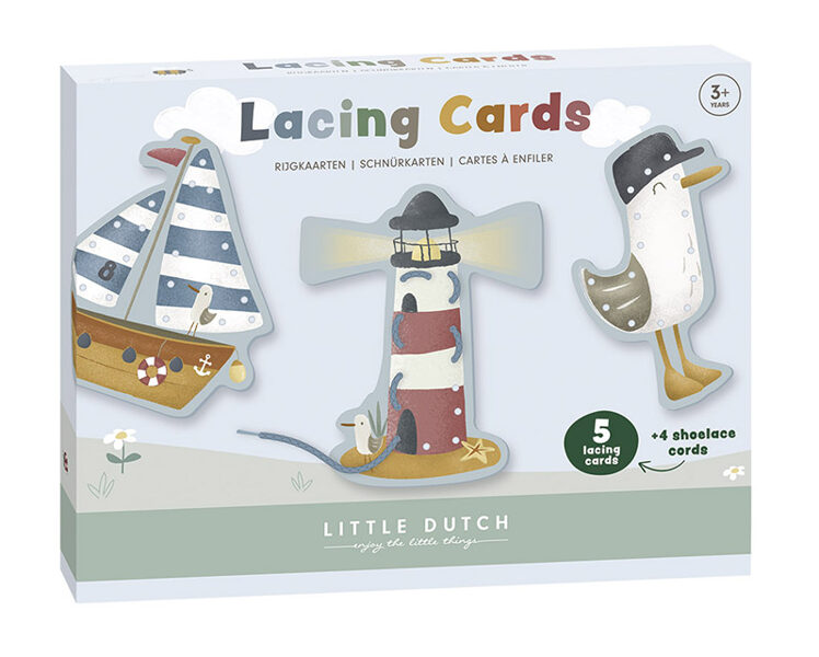 Little Dutch Lacing Cards ´Sailors Bay´