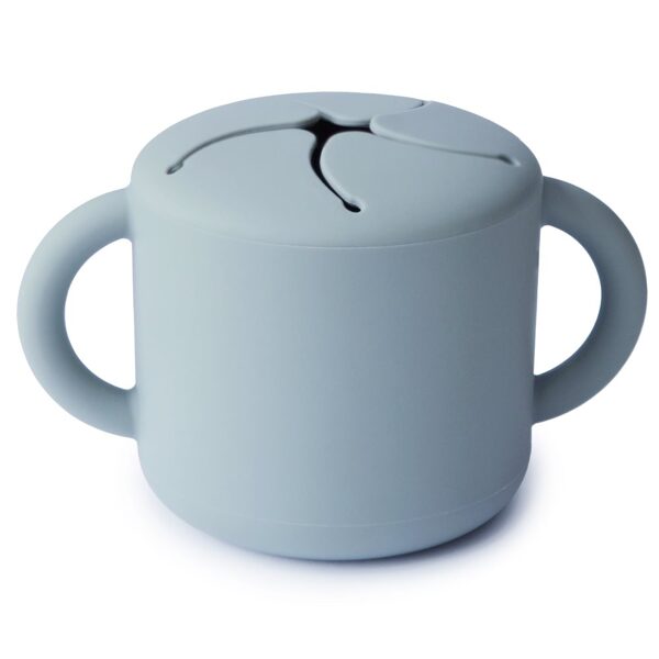 Mushie Snack Cup Powder Blue