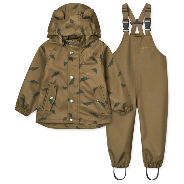 Liewood Softshell komplekts Khaki Dakota