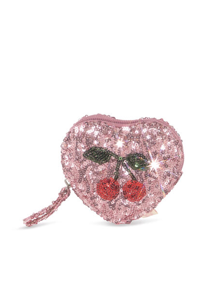 Konges Slojd maciņš SEQUIN HEART WALLET